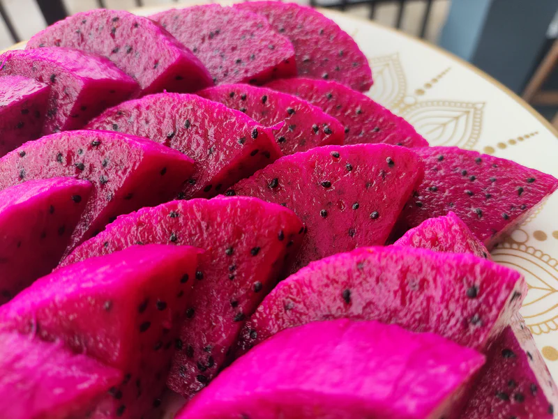 Daging buah naga Purple Haze